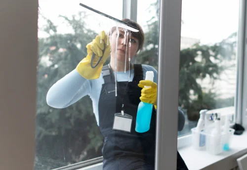 Nettoyage de vitres intérieures et extérieures à Niévroz